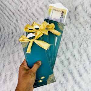 Money Envelope Green 10 pcs